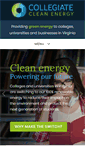 Mobile Screenshot of collegiatecleanenergy.com